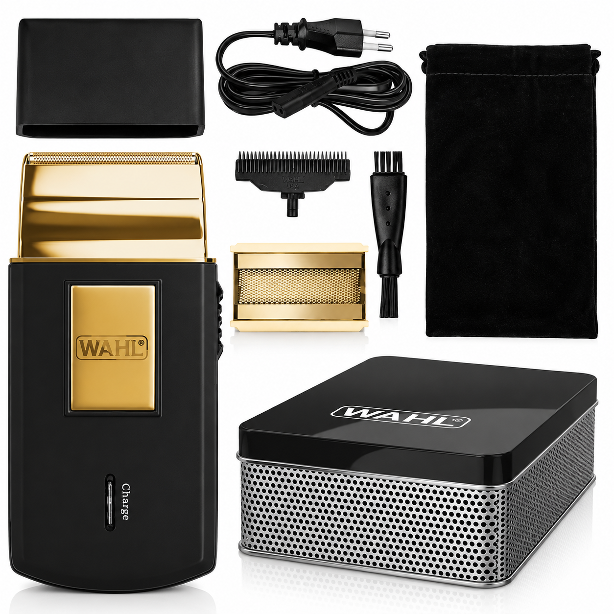 Golarka WAHL 7057-016 Travel Shaver Gold
